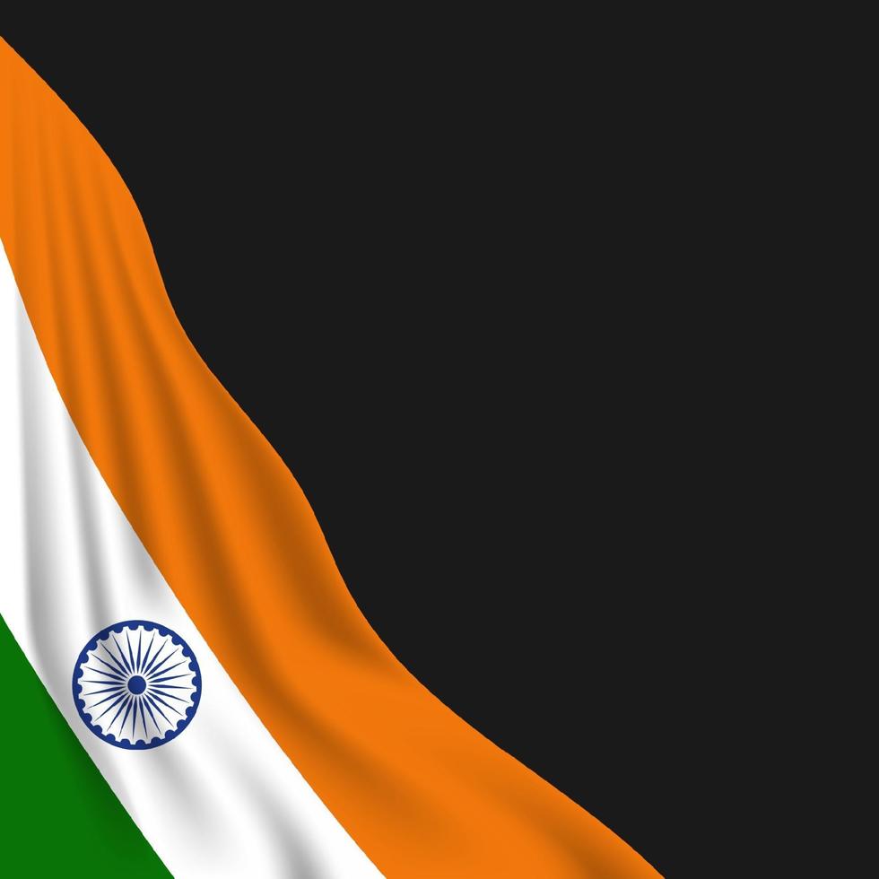 illustratie van gelukkige dag van de republiek india vector