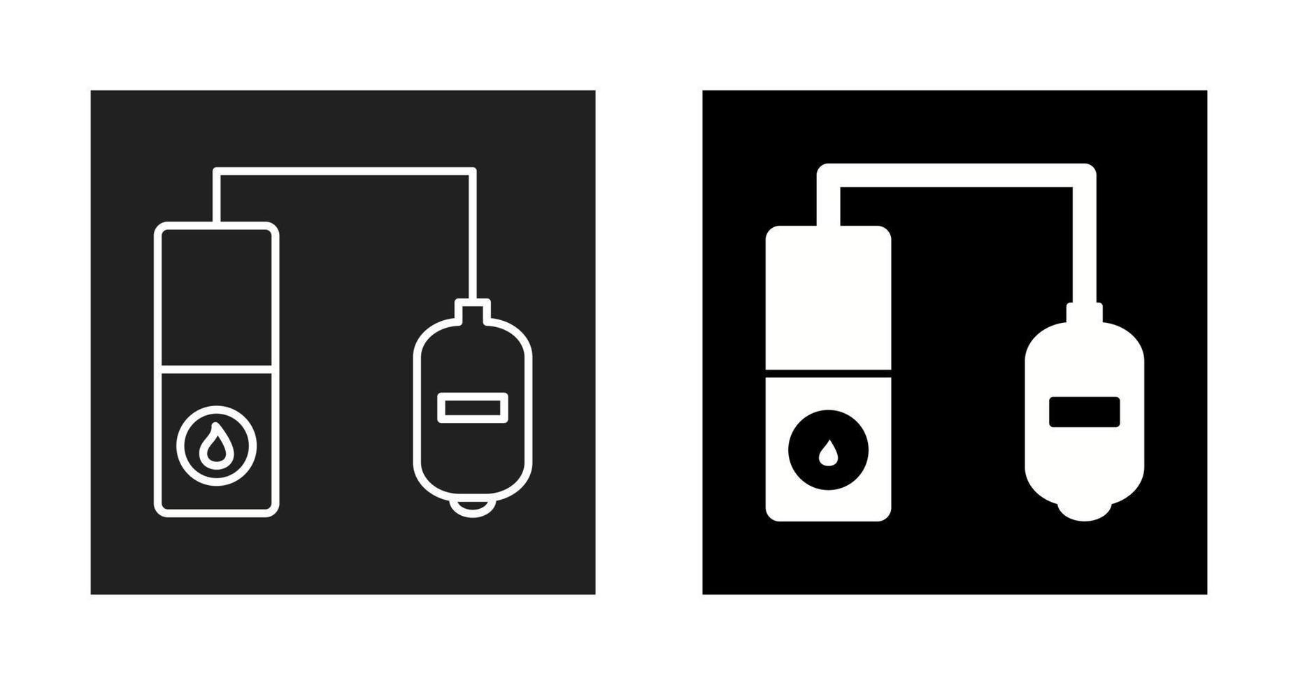 verwarmingssysteem vector pictogram