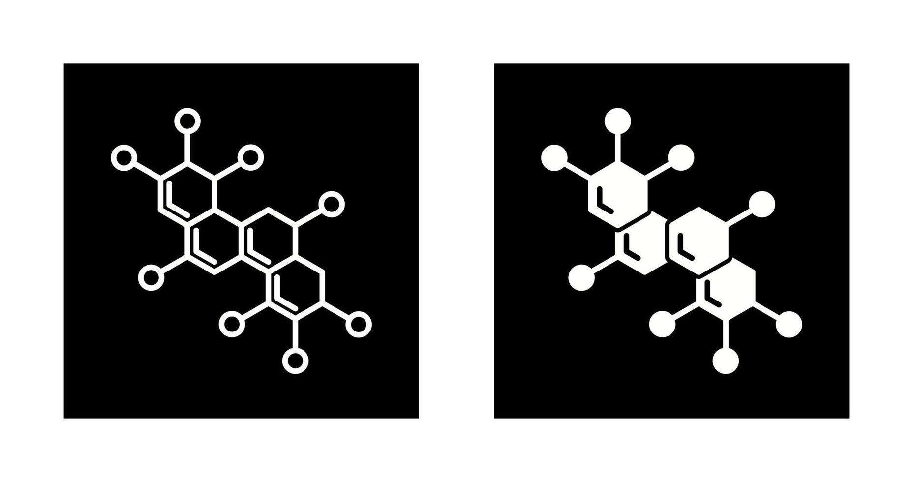 molecuul vector pictogram