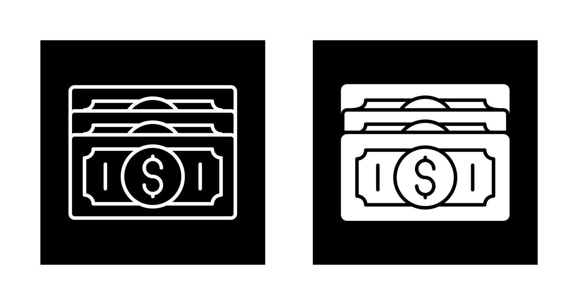 geld vector pictogram