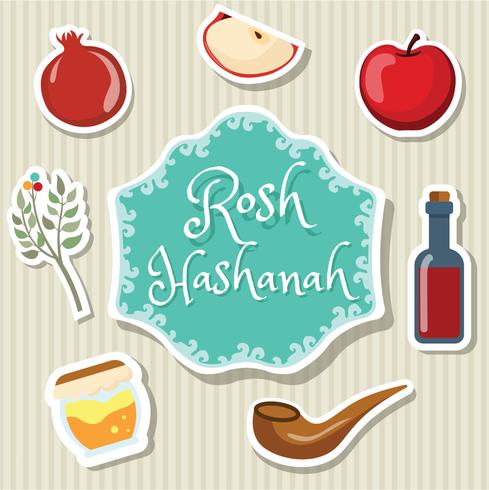 uitslag hashanah vector pack