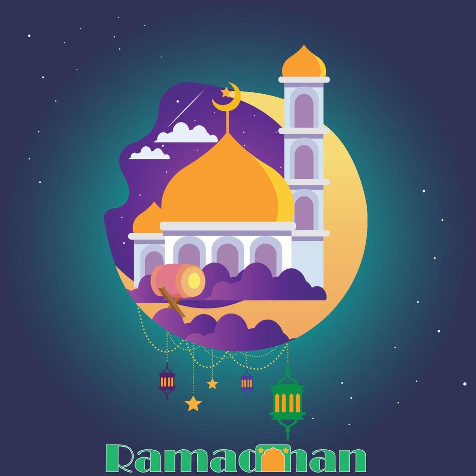 ramadan feestavond vector