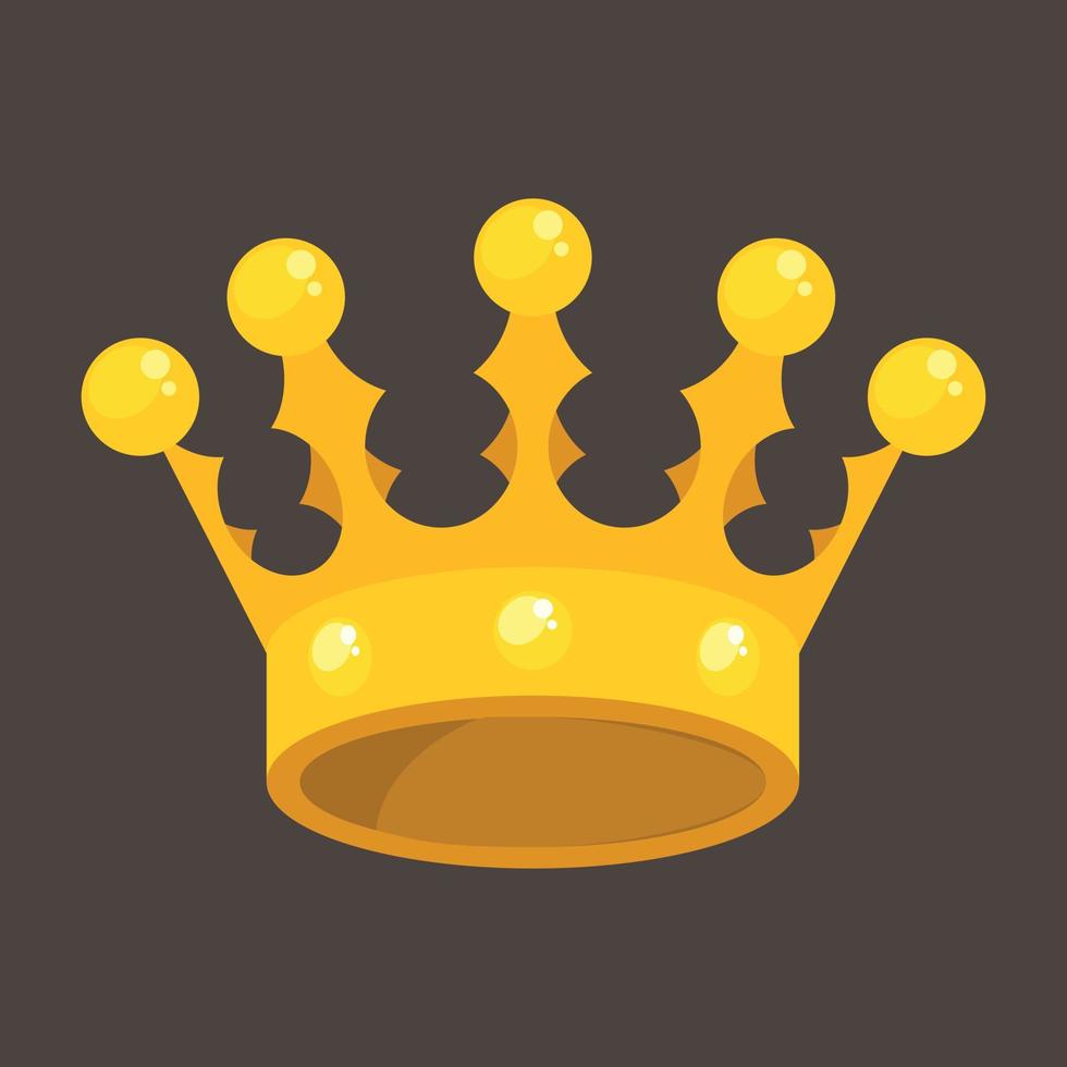vector beeld van een kroon voor koningen en koninginnen