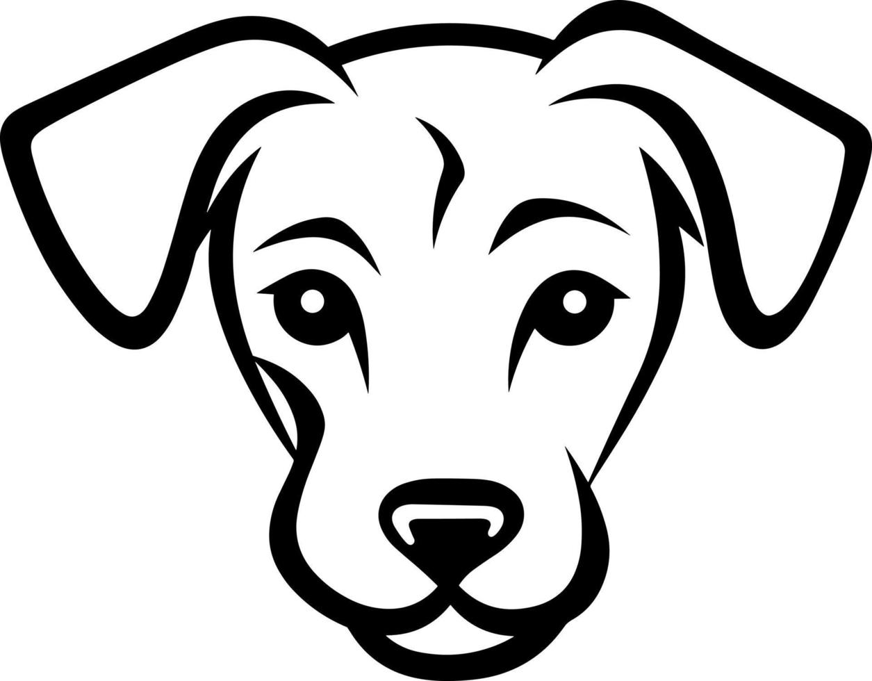 hond vector icoon. perfect hond vector sticker. hond winkel schaalbaar logo.