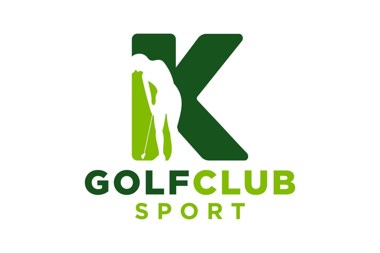 vector initialen brief k met golf creatief meetkundig modern logo ontwerp.