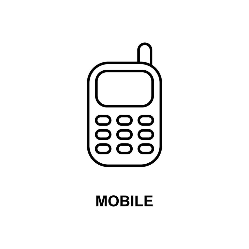 mobiel telefoon vector icoon