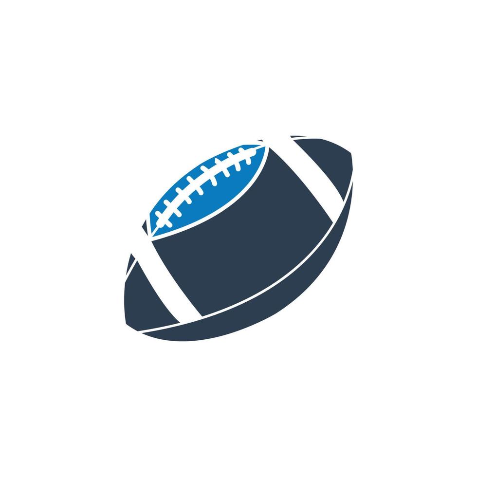 Amerikaans Amerikaans voetbal icoon. bewerkbare vector eps symbool illustratie.