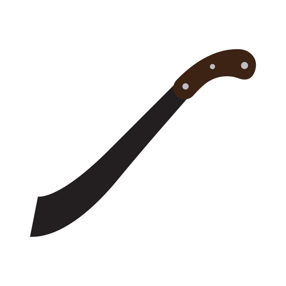 machete icoon symbool, illustratie ontwerp sjabloon vector