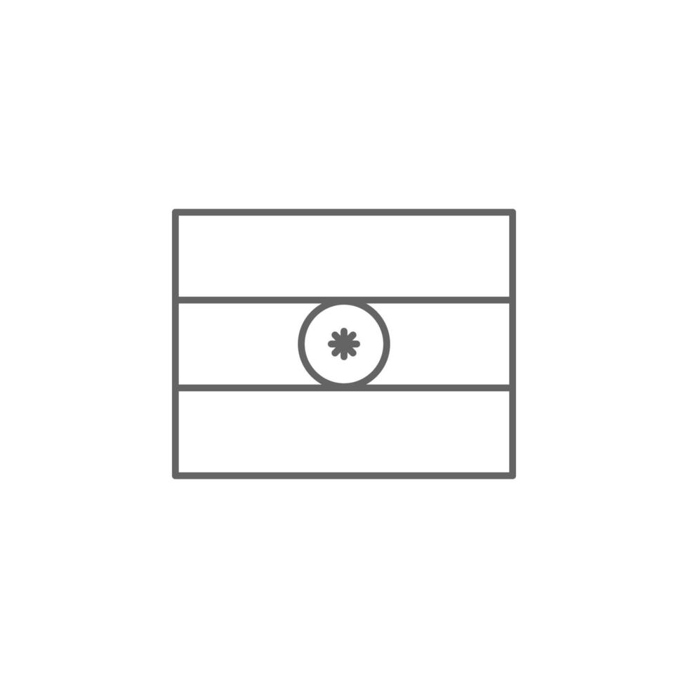 diwali, vlag, Indië vector icoon
