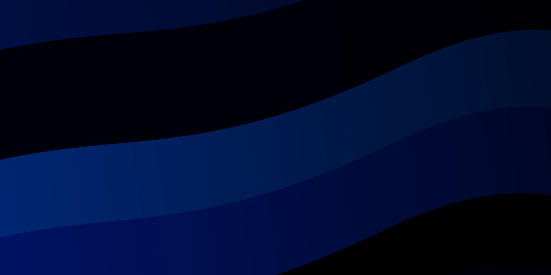 donkerblauw vector sjabloon met lijnen.