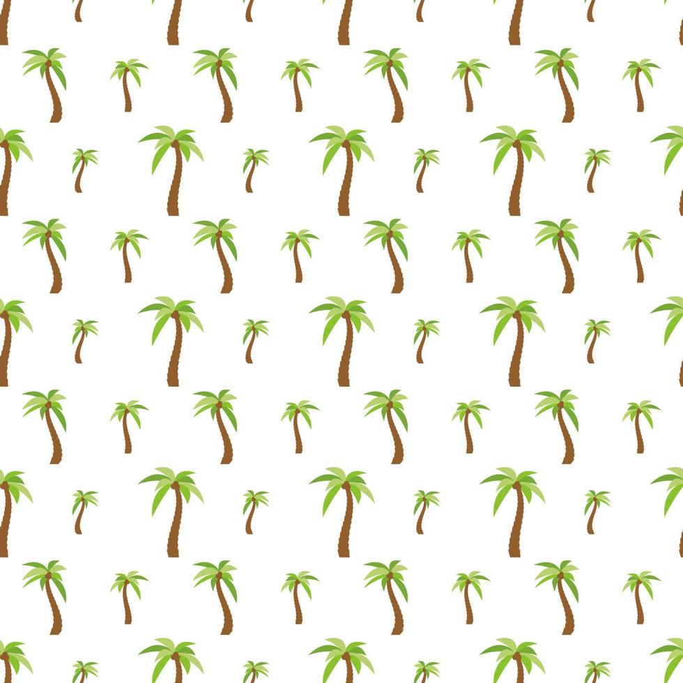 naadloos patroon met palm bomen. kleurrijk zomer achtergrond. vector illustratie