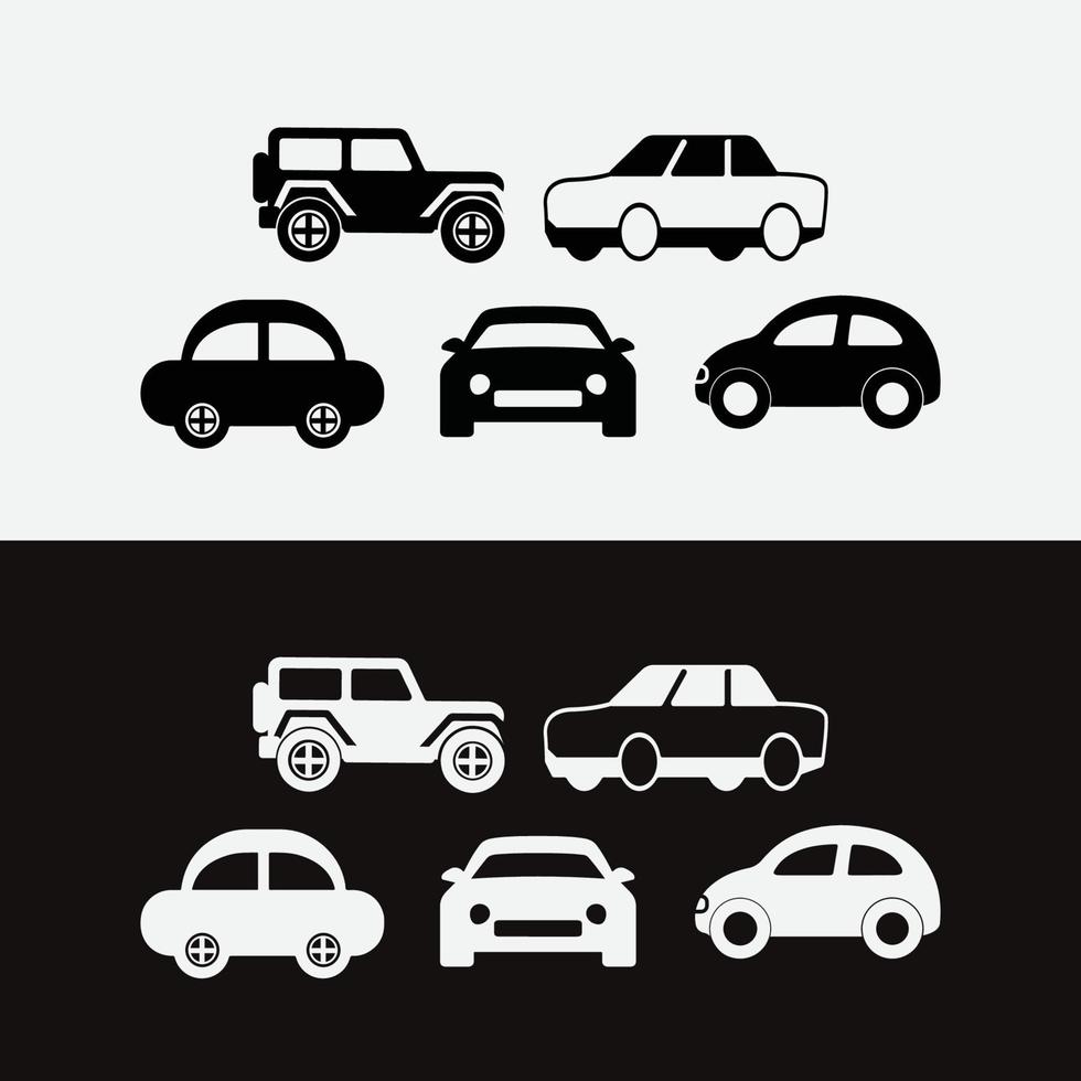 vector auto icoon, oppakken symbool, voertuig teken, jeep icoon