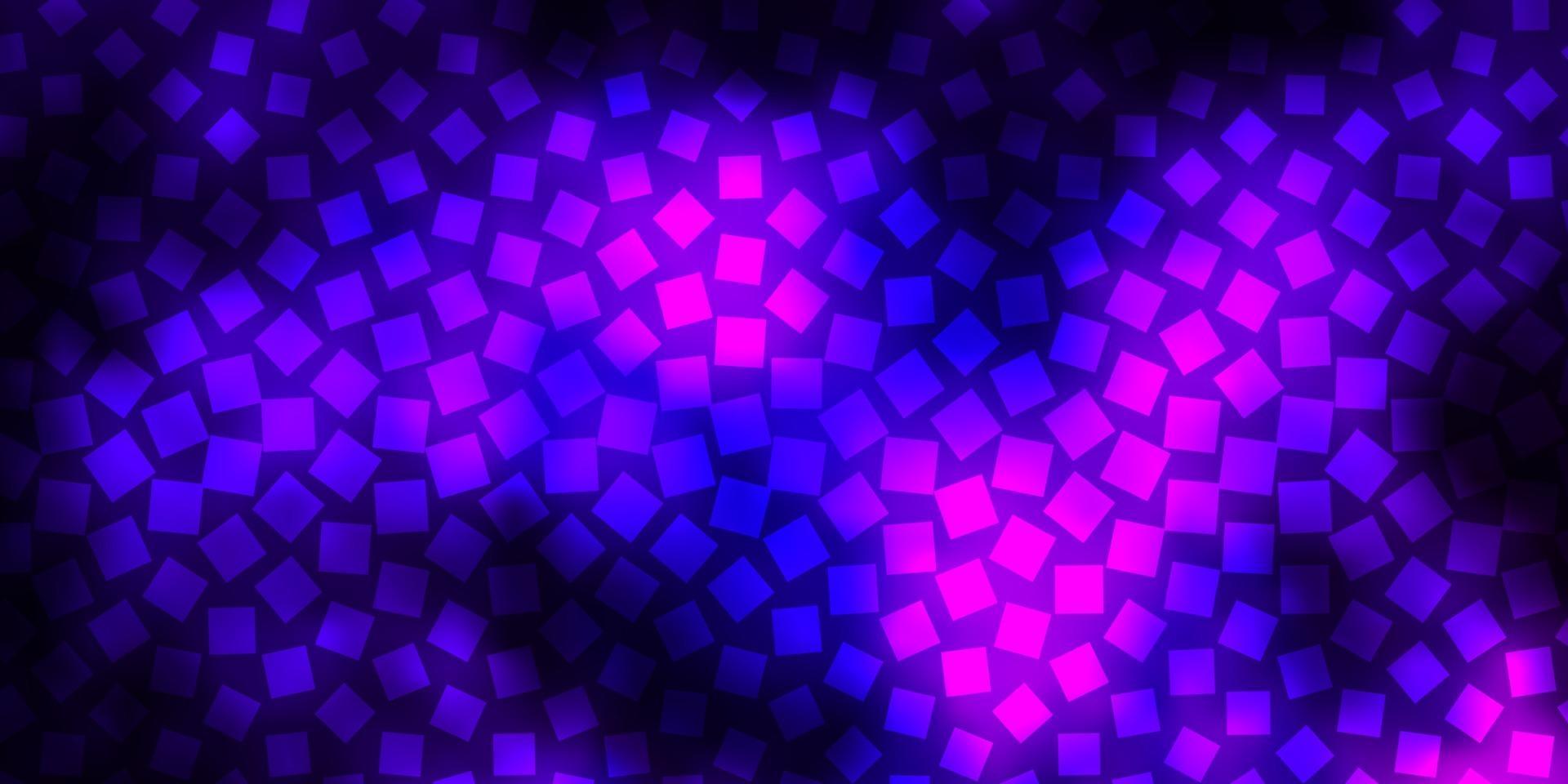 donkerpaars, roze vectorlay-out met lijnen, rechthoeken. vector
