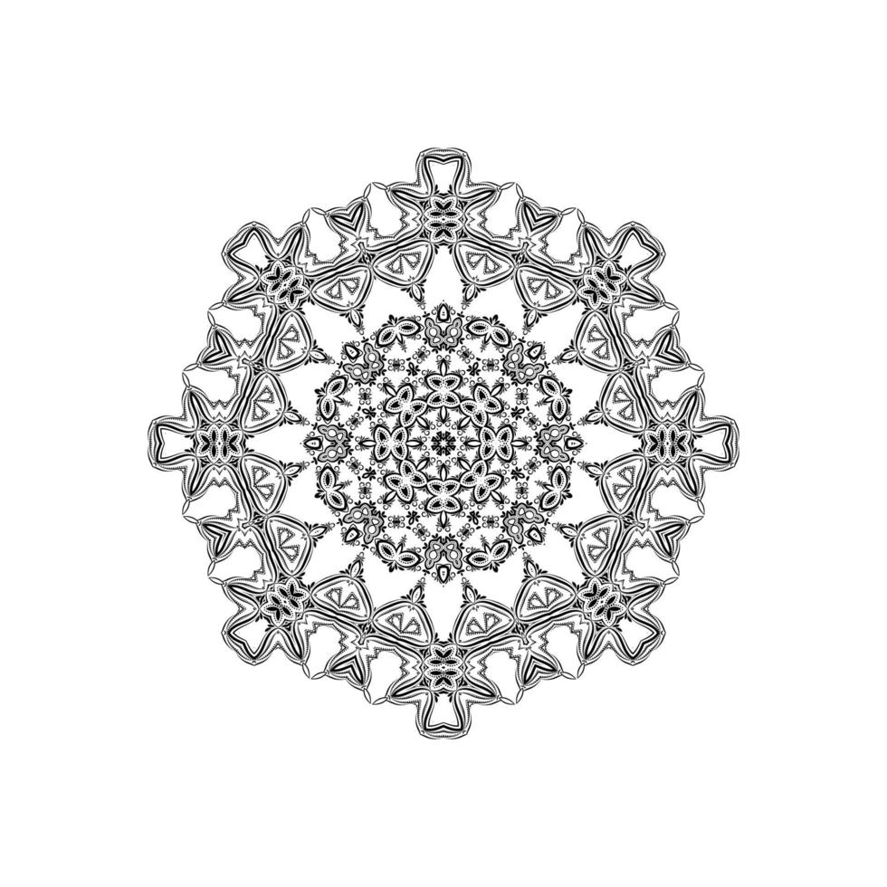 geweldige mandala-ontwerp mooie achtergrond vector