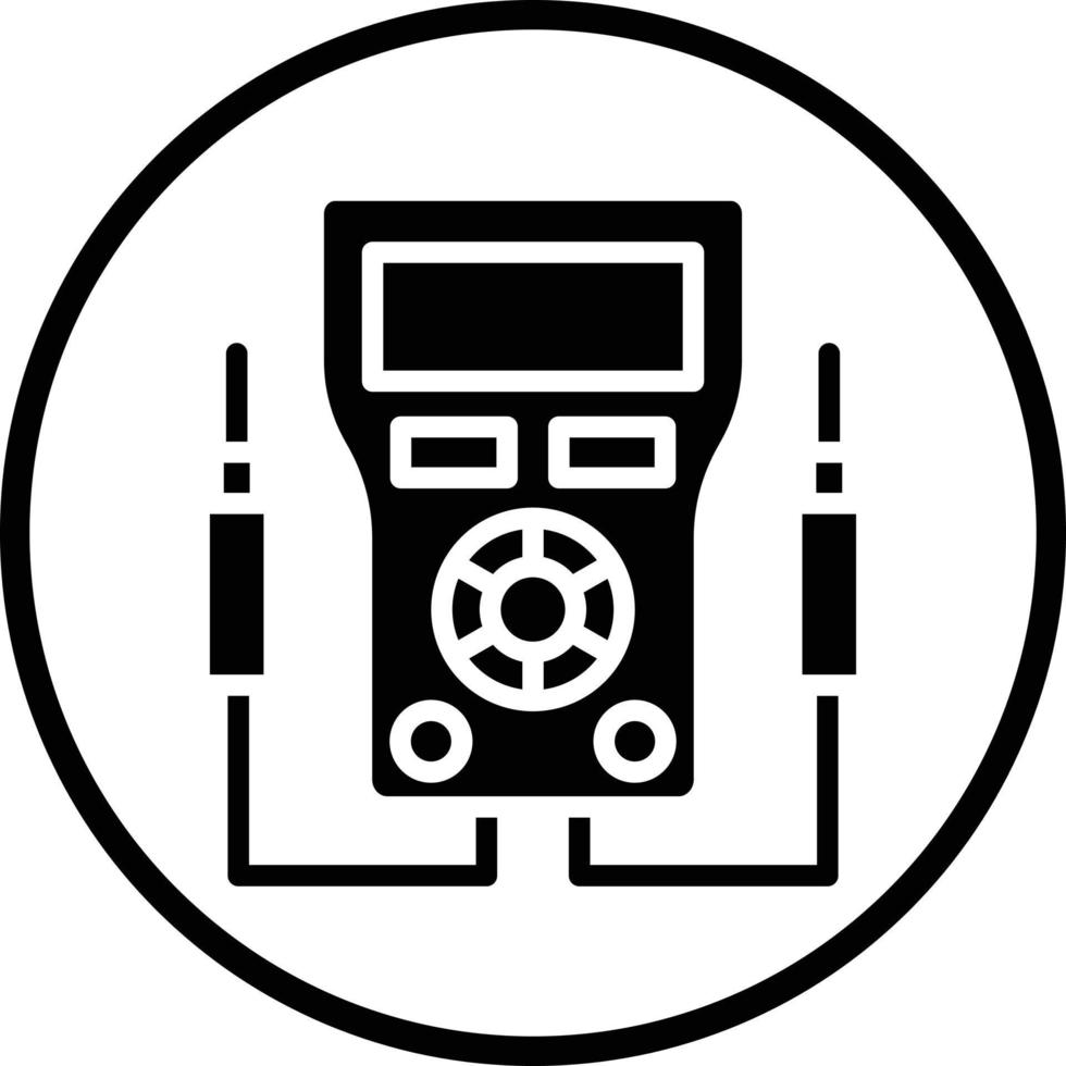 voltmeter vector icoon ontwerp