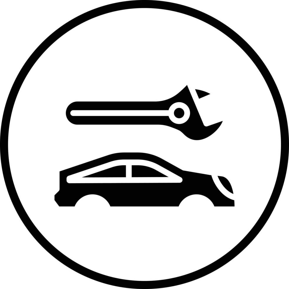 auto lichaam reparatie vector icoon ontwerp