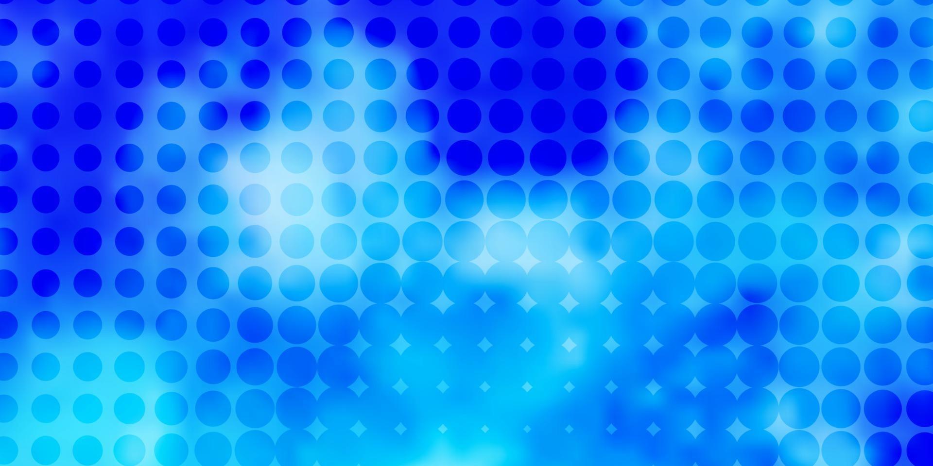 lichtblauwe vector achtergrond met bubbels.