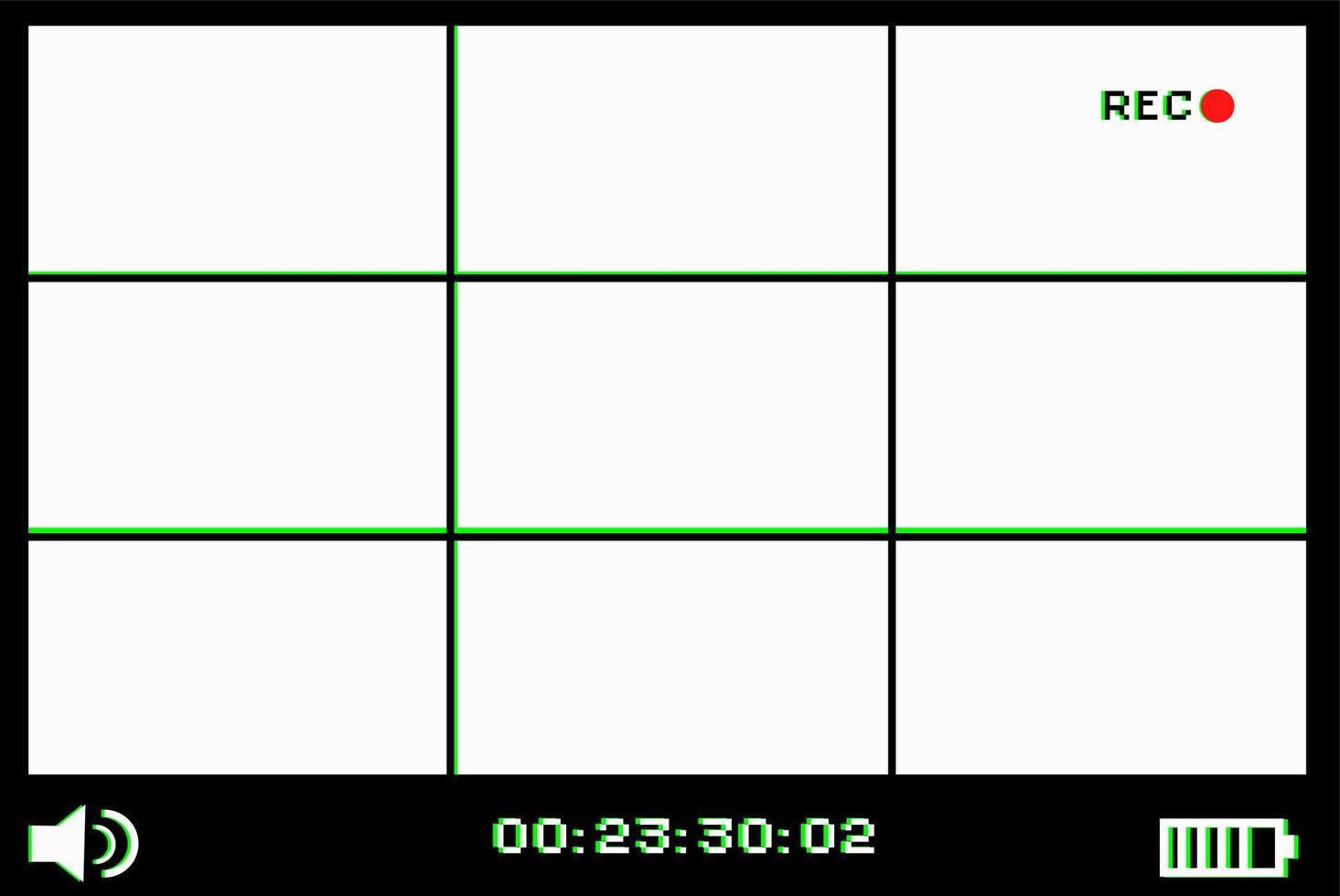 modern camera zoeker malen vector