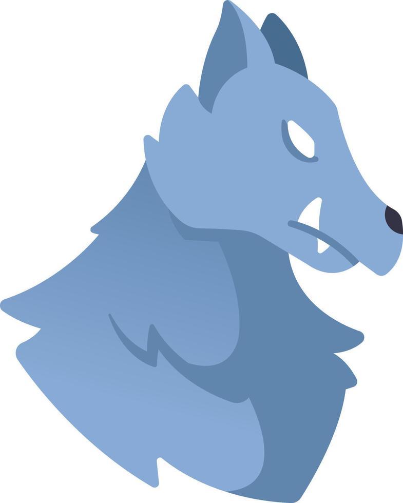 weerwolf illustratie vector