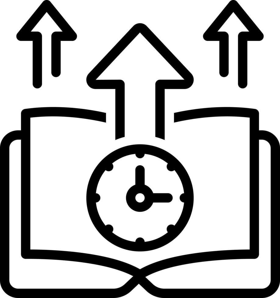 lijnpictogram voor toekomst vector