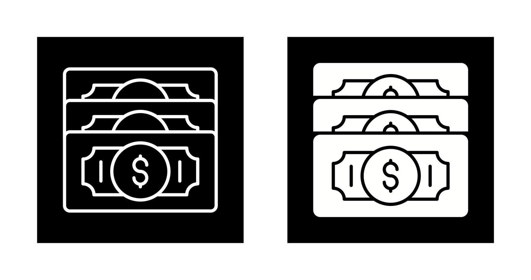 geld vector pictogram