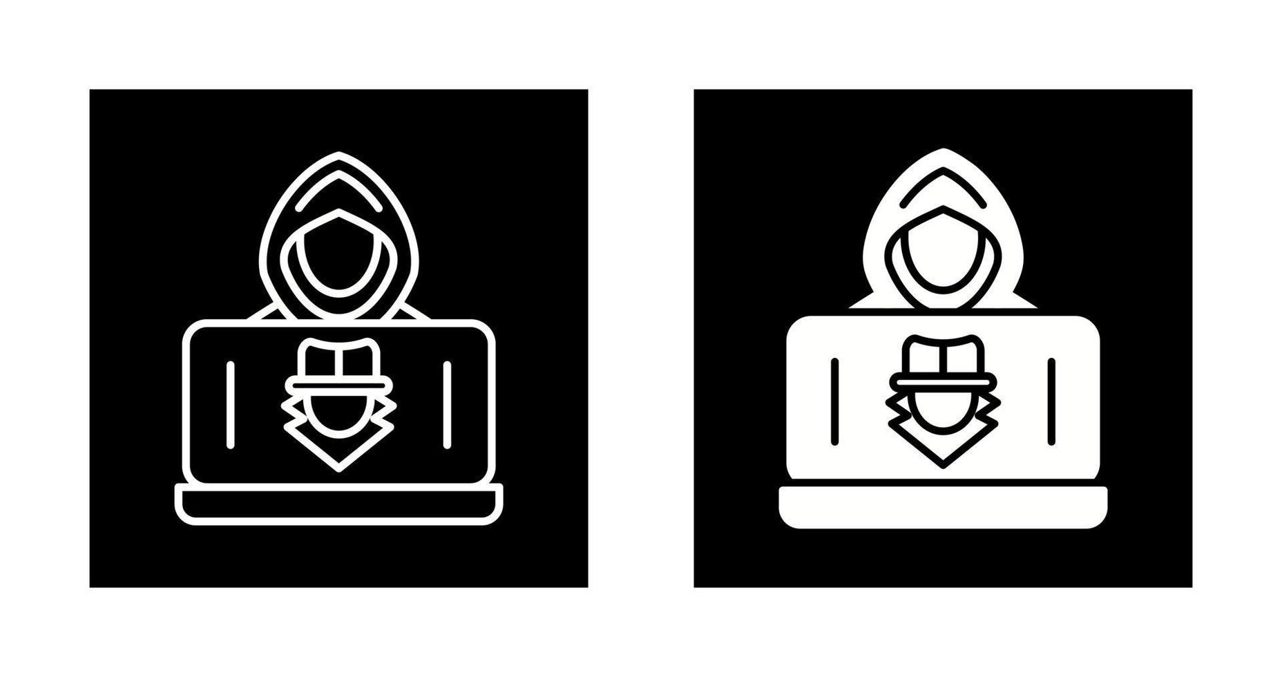 hacker vector pictogram