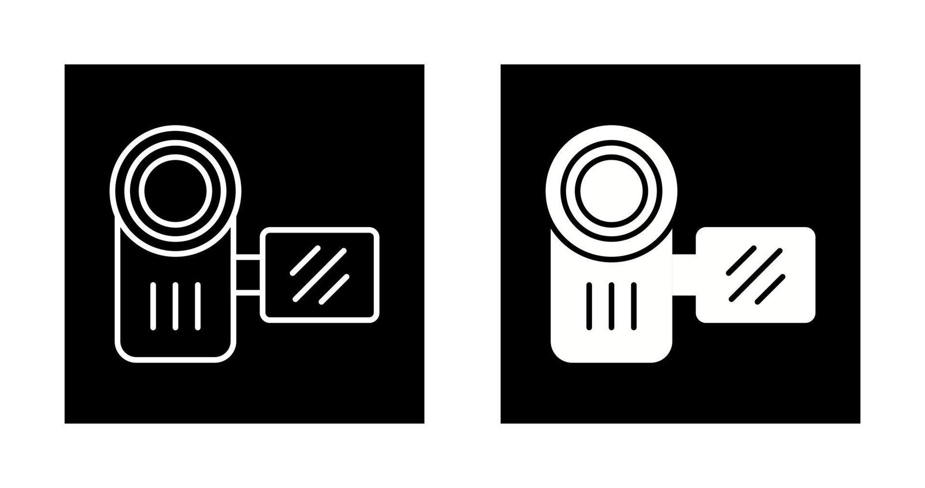 camcorder vector pictogram