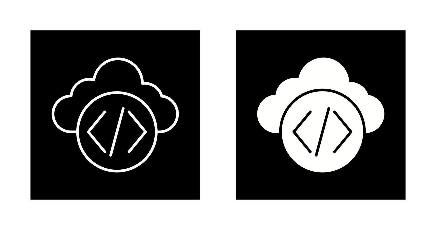 wolk vector pictogram