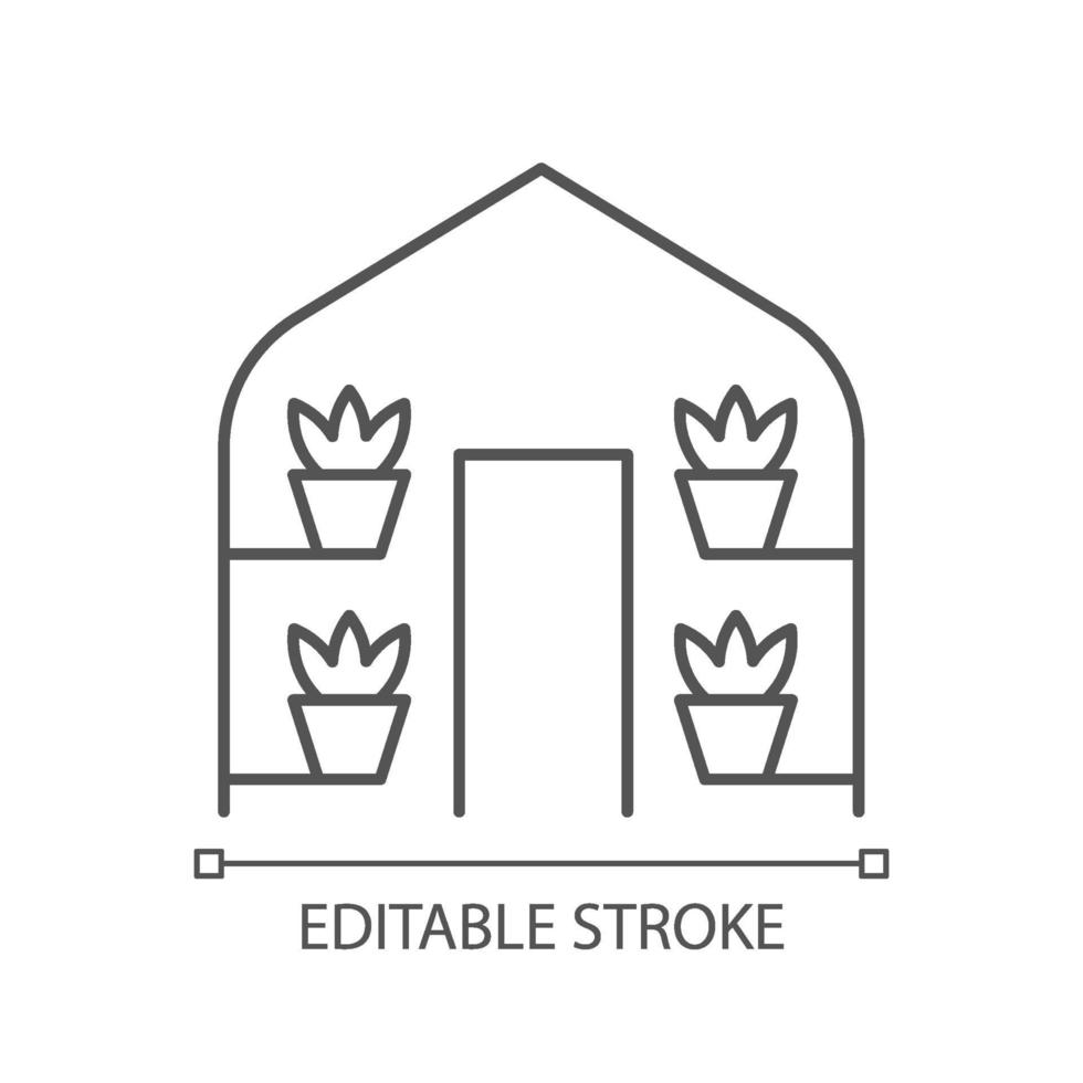 kassen lineaire pictogram vector