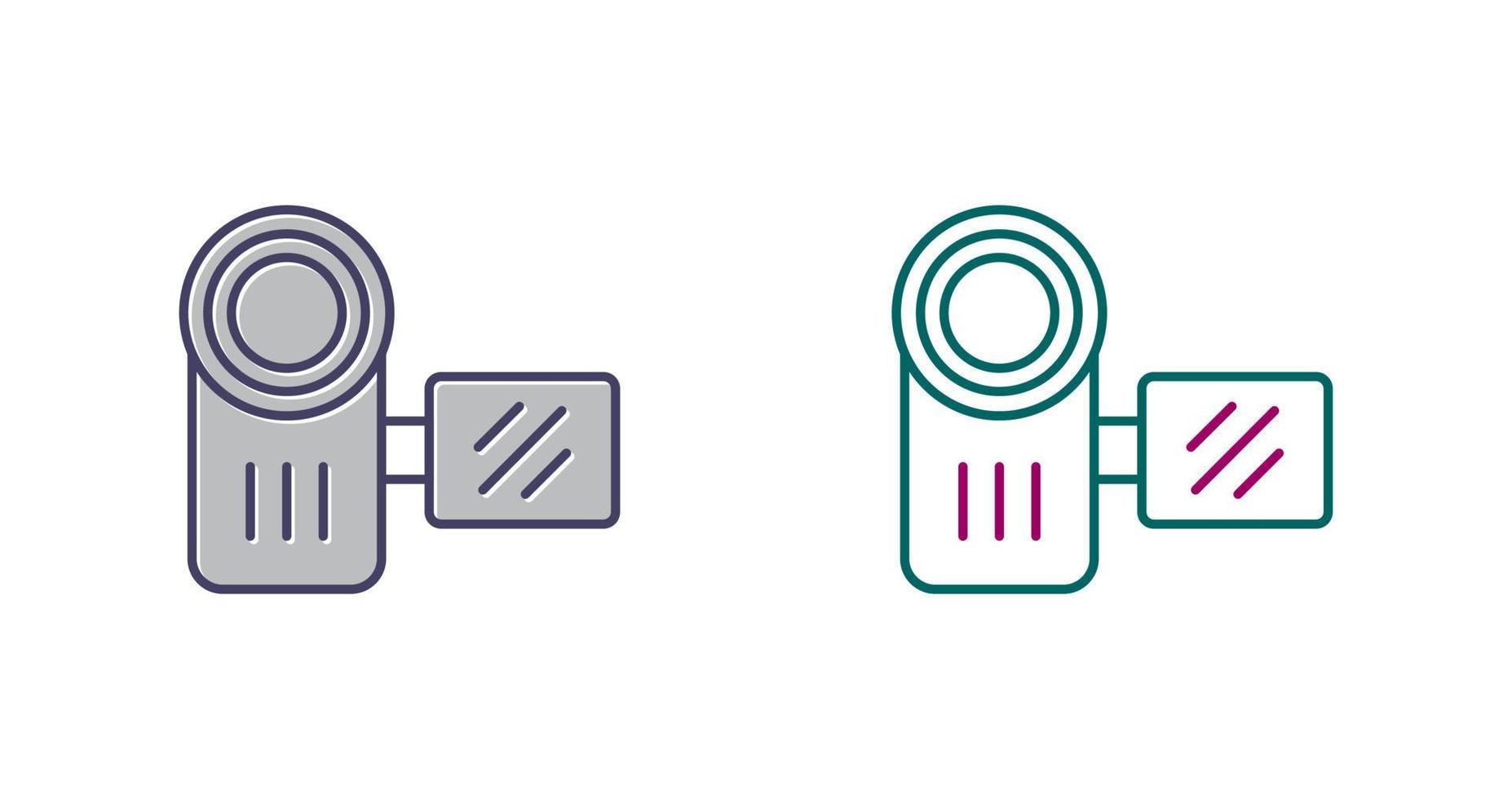 camcorder vector pictogram