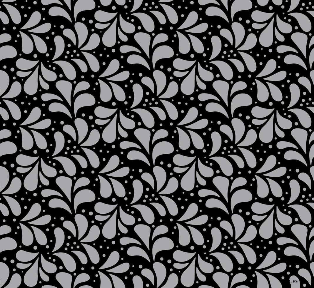 naadloos bloemen patroon vector ornament achtergrond abstract wijnoogst structuur