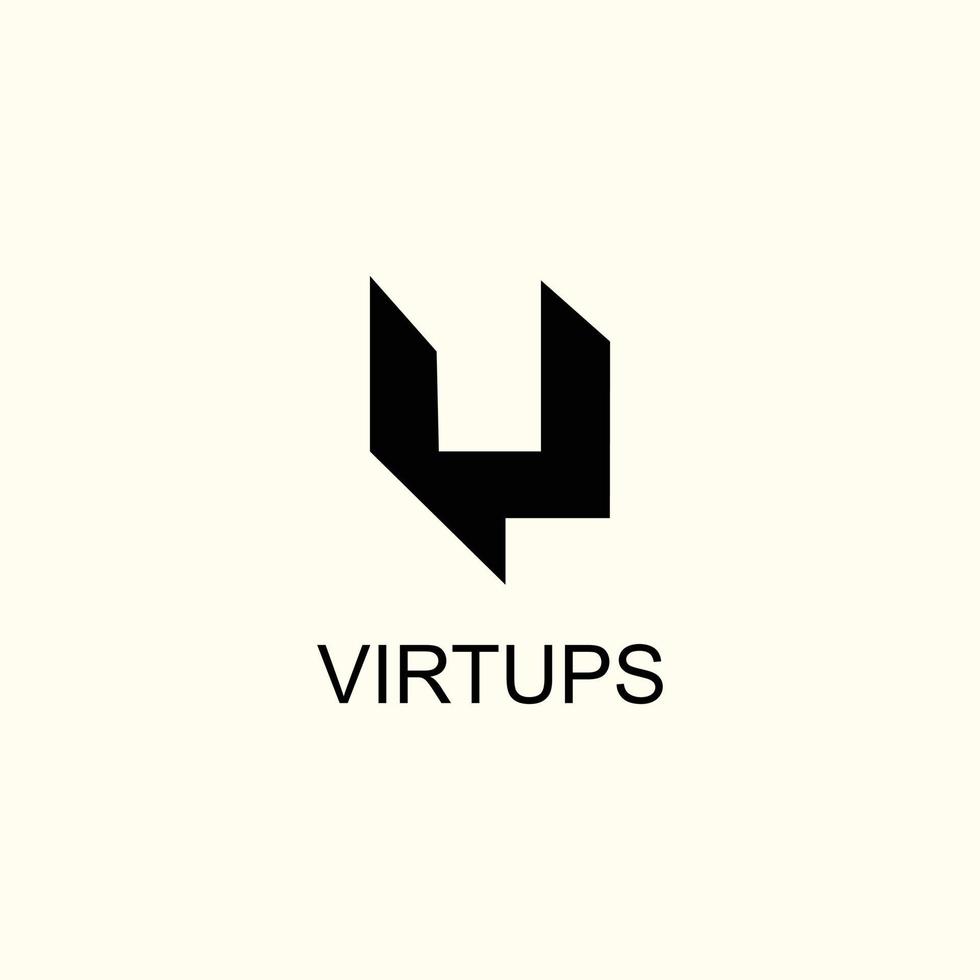 divers ontwerpen voor brief v logo verzameling vector