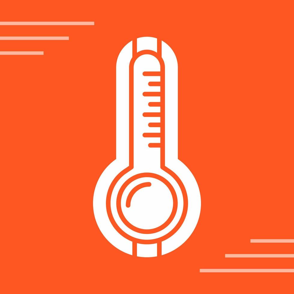 thermometer vector pictogram