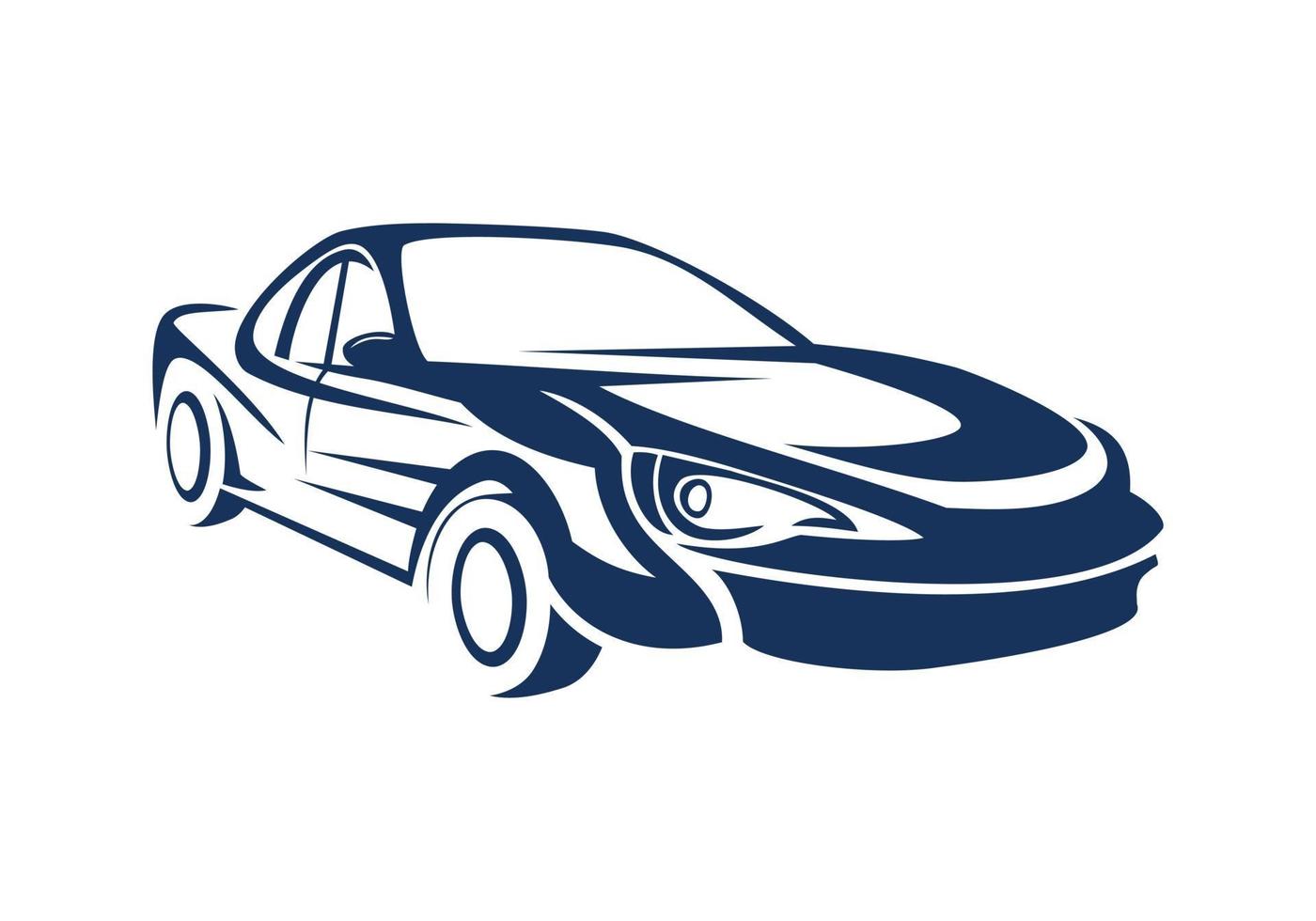 auto silhouet ontwerp illustratie vector