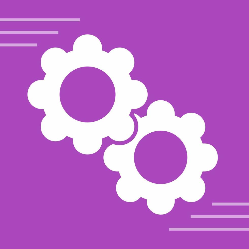 tandwiel vector pictogram