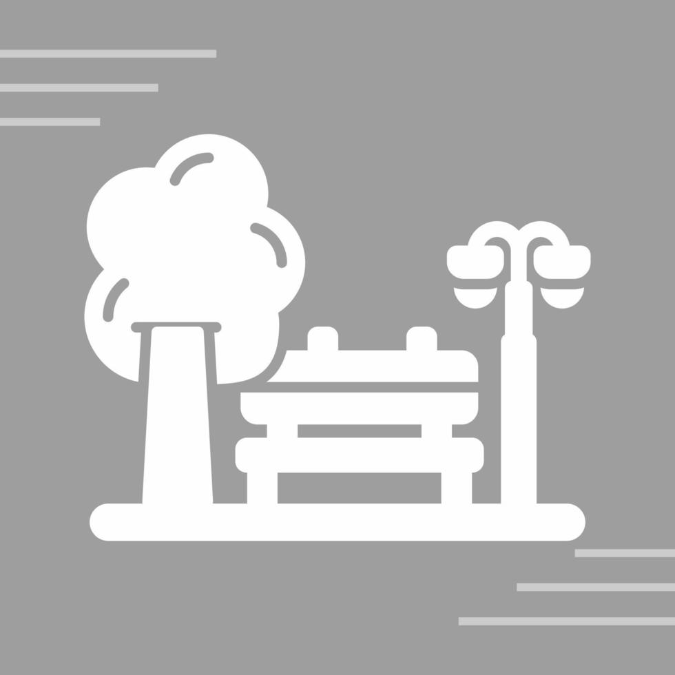 park vector pictogram