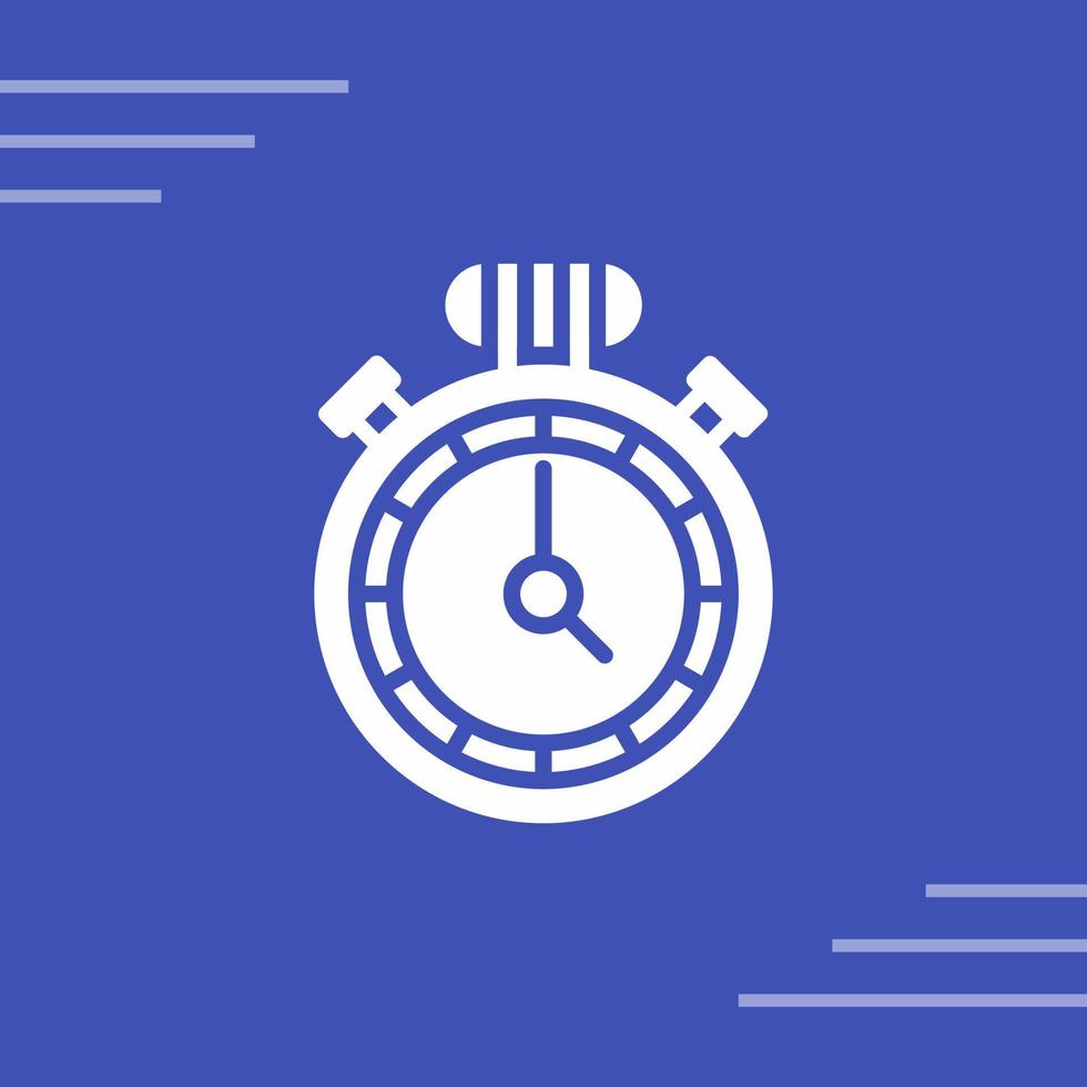 stopwatch vector pictogram