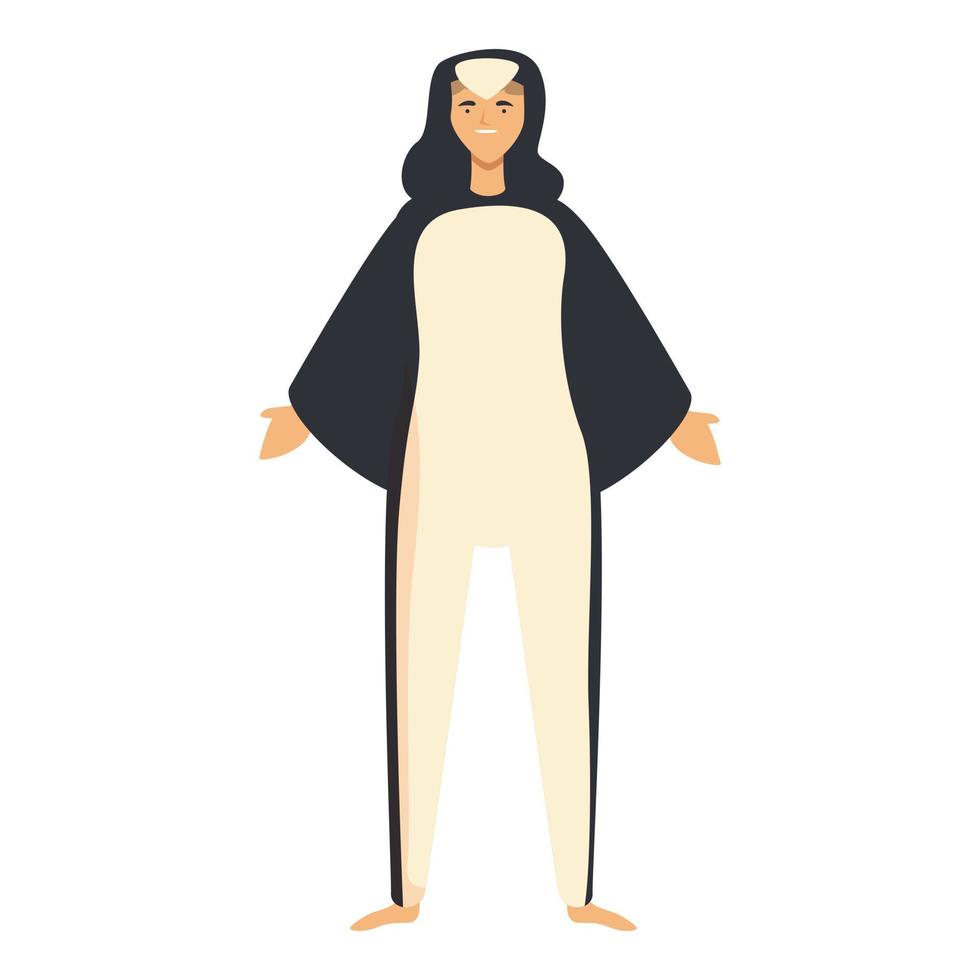 kigurumi vogel icoon tekenfilm vector. meisje kostuum vector