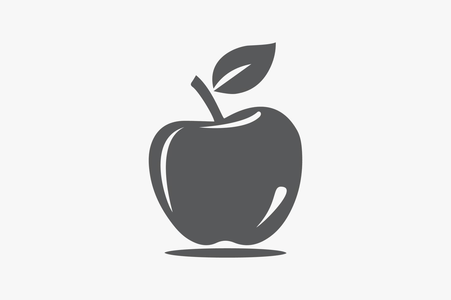 appel logo sjabloon voor vers natuur fruit vector