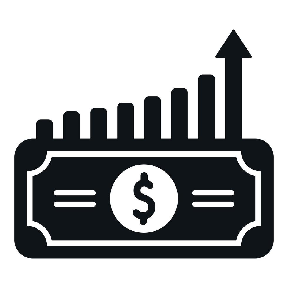 munt begroting icoon gemakkelijk vector. geld bank vector