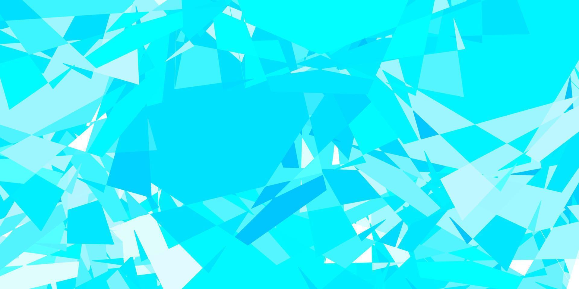 lichtroze, blauwe vectorachtergrond met driehoeken. vector
