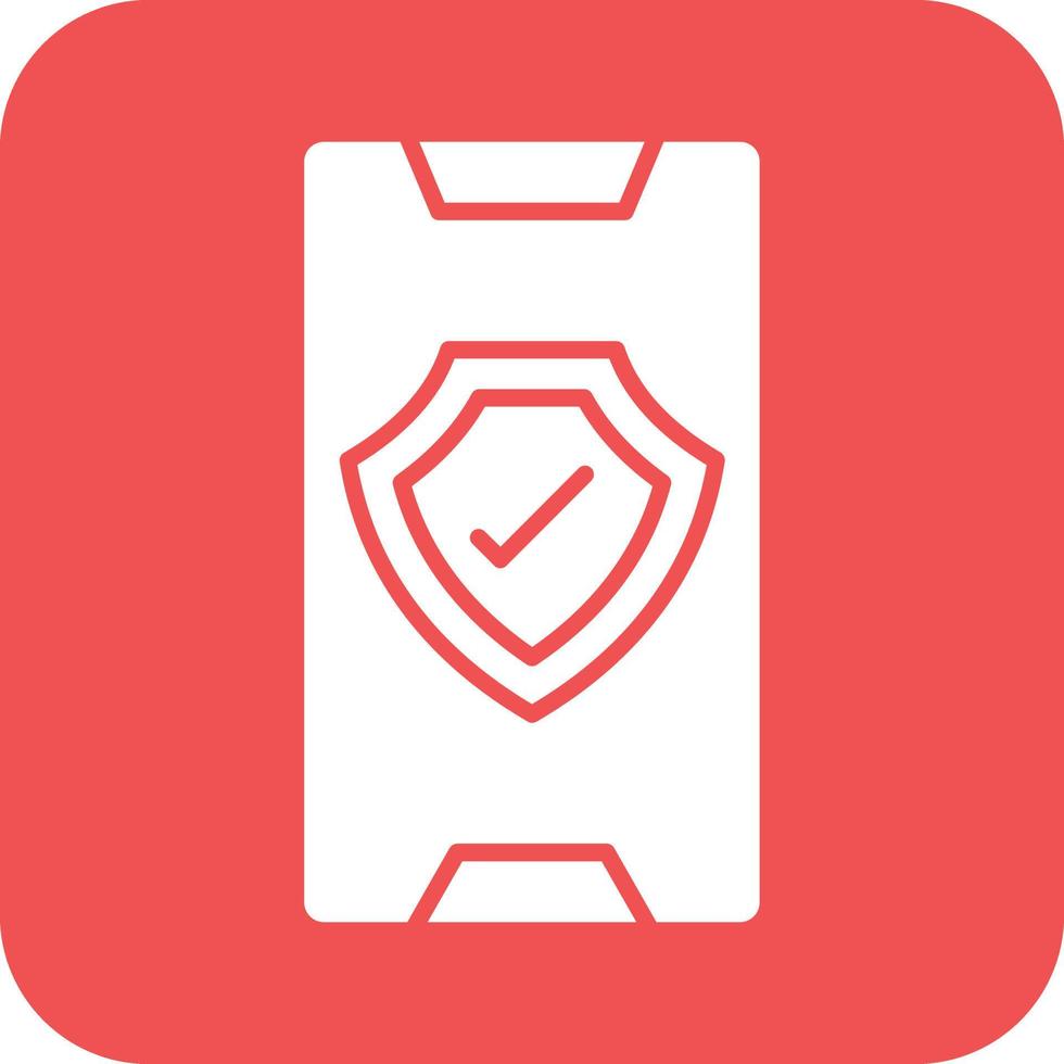 mobiel veiligheid vector icoon ontwerp