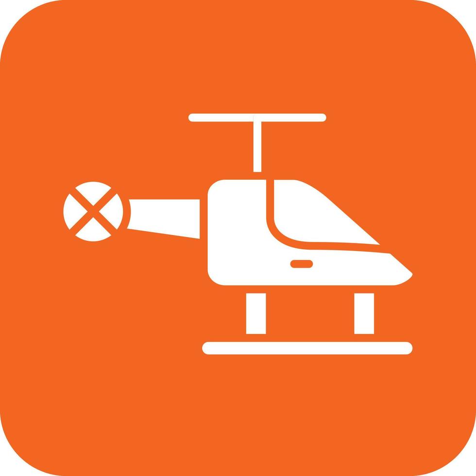 helikopter icoon vetor stijl vector