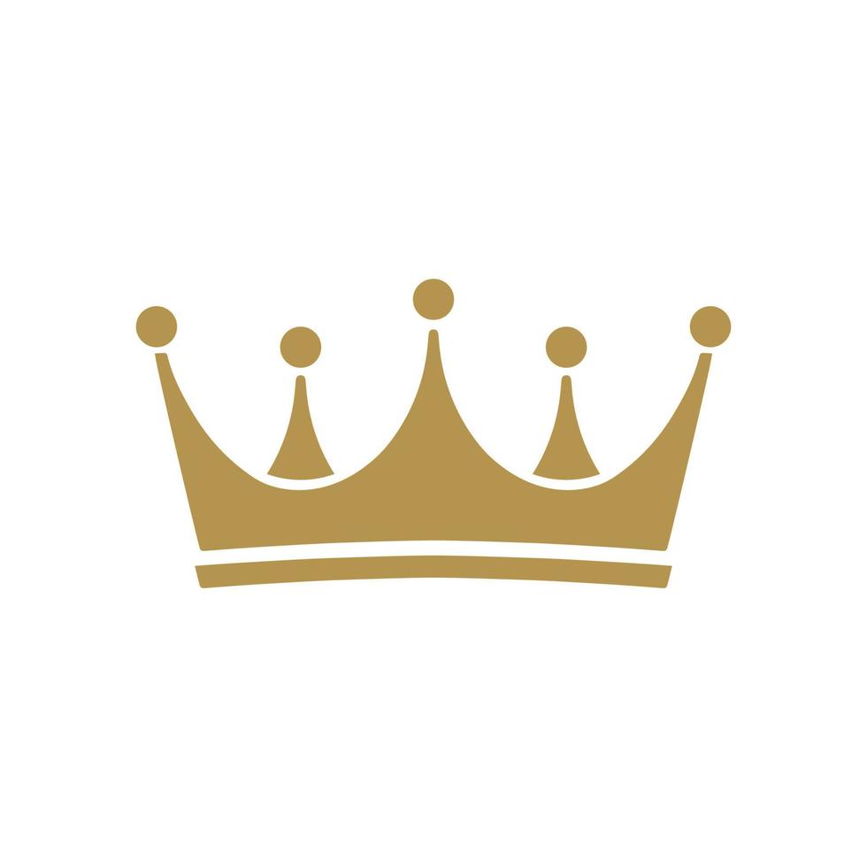 Koninklijk kroon logo geworteld familie symbool koninkrijk logo a3 vector