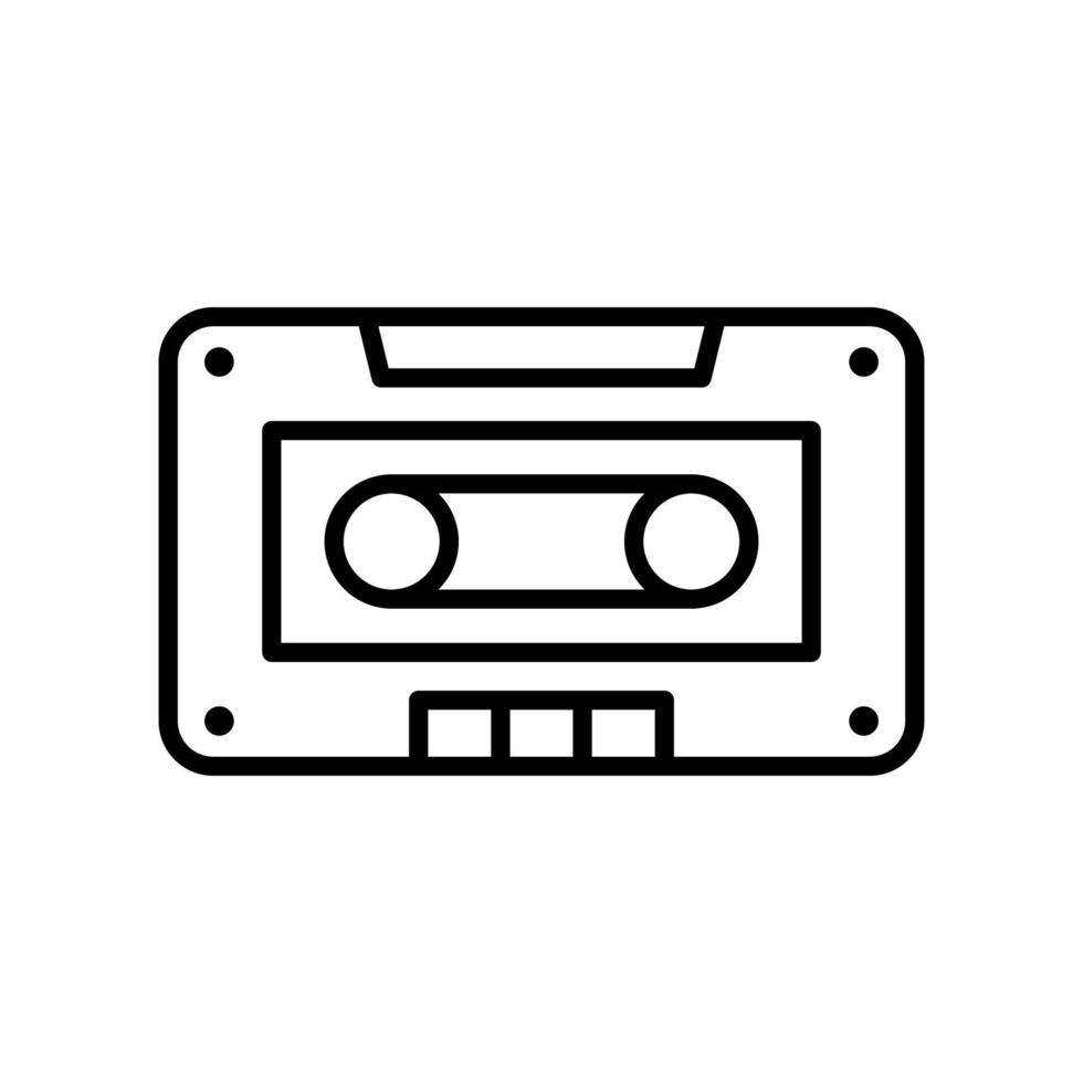 cassette plakband icoon vector ontwerp Sjablonen