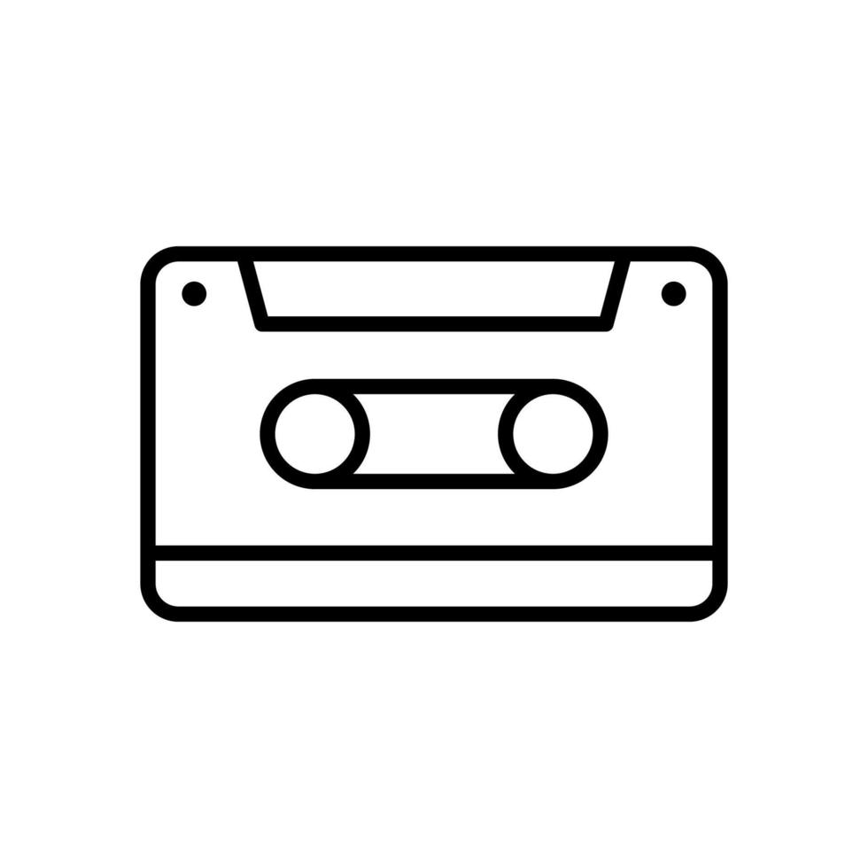 cassette plakband icoon vector ontwerp Sjablonen