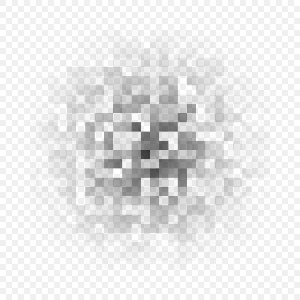 gecensureerd gegevens. pixels blure Oppervlakte. privaat inhoud. censuur grijs mozaïek. vector illustratie