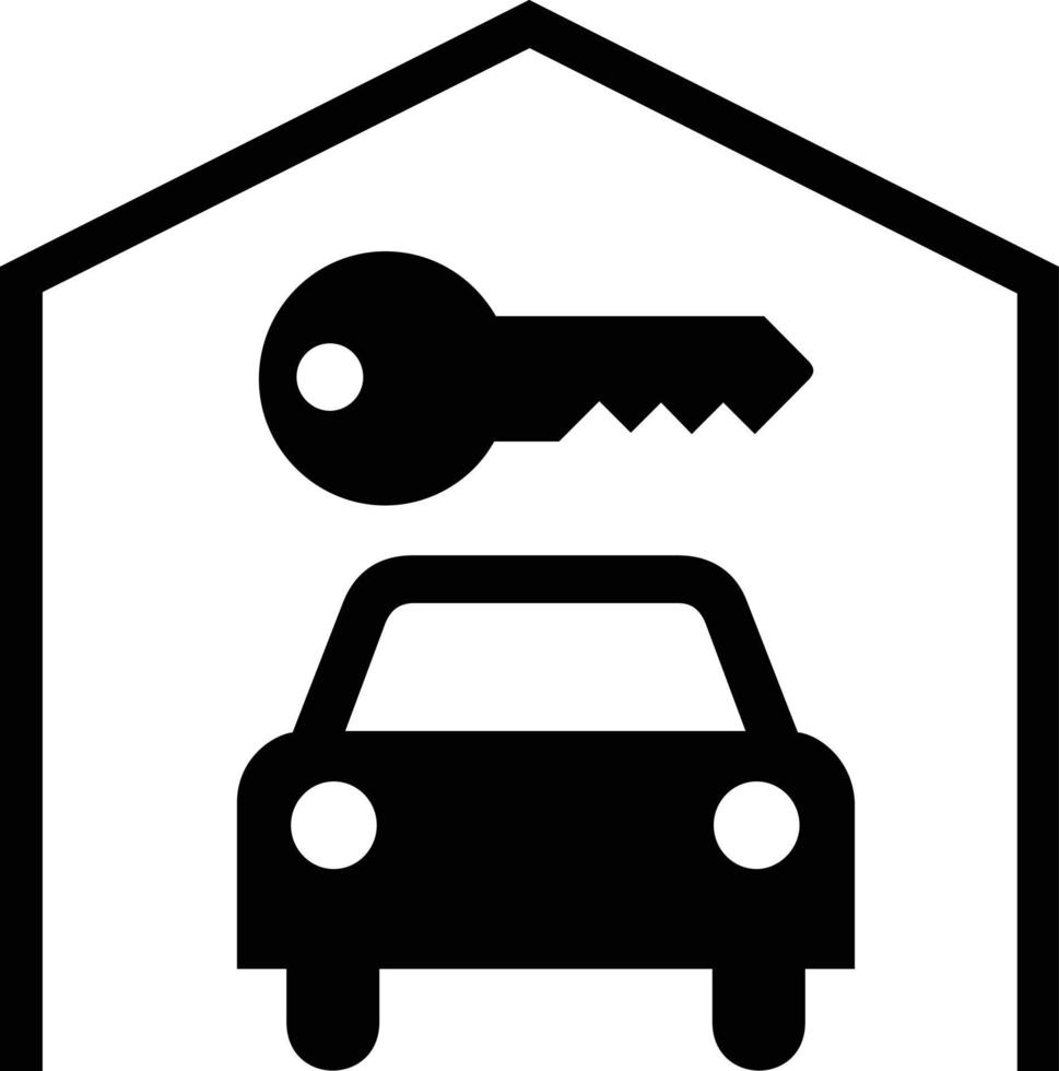 auto parkeren illustratie vector