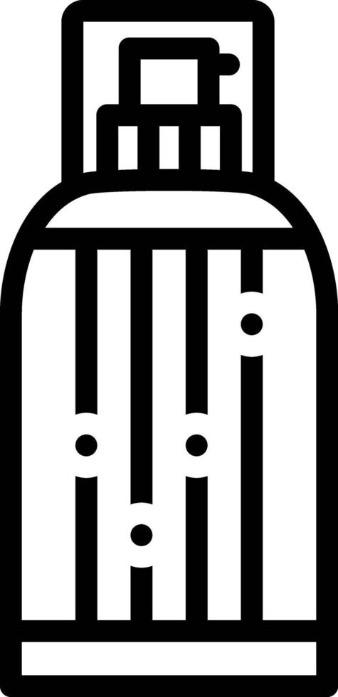 lijnpictogram voor toner vector