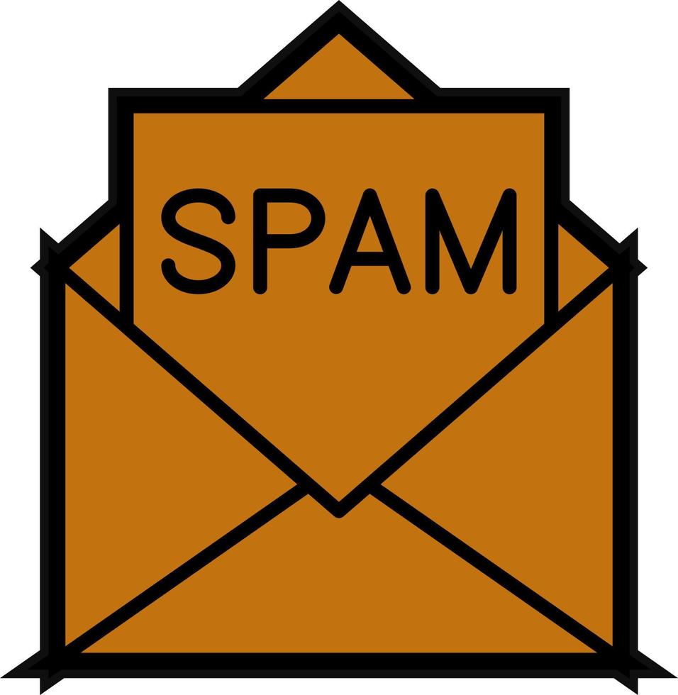 spam vector icoon ontwerp